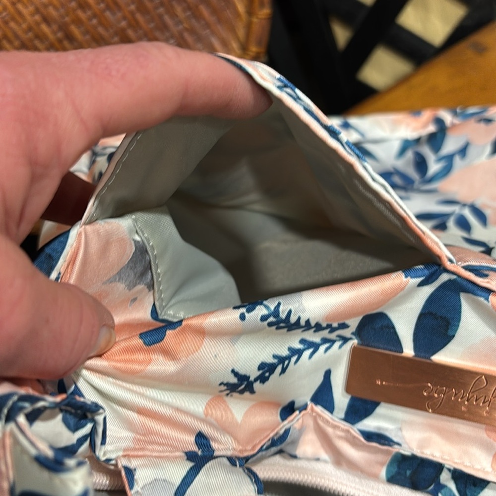 Ju-Ju-Be Be Light Whimsical Watercolor Floral Tote Bag EUC - Picture 14 of 16